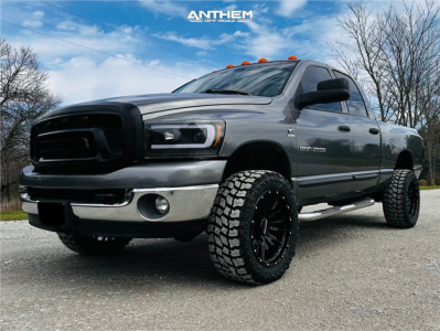 2006 Dodge Ram 2500 - 20x10 -24mm - Anthem Off-Road Talon - Leveling Kit - 33" x 12.5"