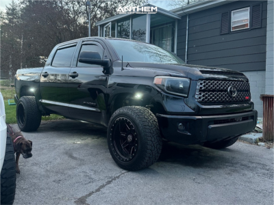 2014 Toyota Tundra - 20x12 -44mm - Anthem Off-Road Rogue - Suspension Lift 3" - 33" x 12.5"