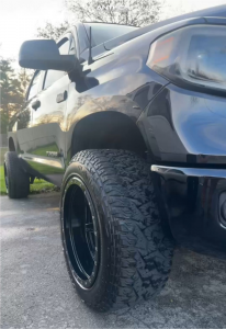 1 2014 Tundra Toyota Sr5 Rough Country Suspension Lift 3in Anthem Off Road Rogue Black Milled