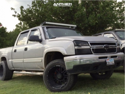 1 2006 Silverado 1500 Chevrolet Rough Country Leveling Kit Anthem Enforcer Black