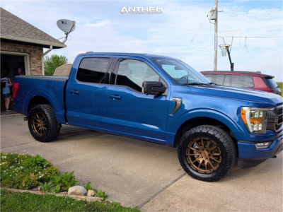 2023 Ford F-150 - 20x9 0mm - Anthem Off-Road Talon - Stock Suspension - 275/60R20