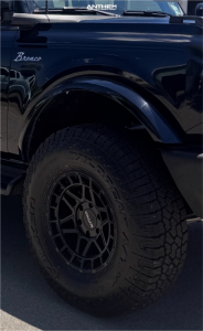 1 2025 Bronco Ford Outer Banks Rough Country Leveling Kit Anthem Off Road Valor Satin Black