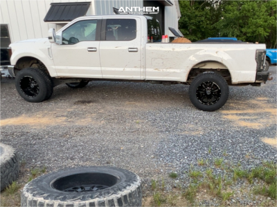 1 2018 F 250 Super Duty Ford Xl Readylift Suspension Lift 4in Anthem Off Road Equalizer Gloss Black