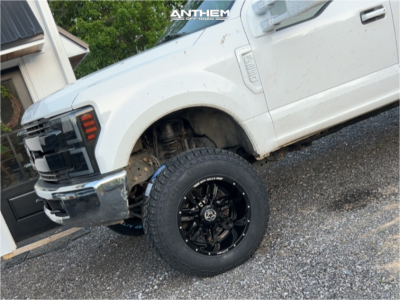 1 2018 F 250 Super Duty Ford Xl Readylift Suspension Lift 4in Anthem Off Road Equalizer Gloss Black