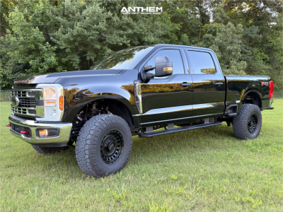 2026 Ford F-250 Super Duty - 18x9 -12mm - Anthem Off-Road Mercenary - Suspension Lift 2.5" - 37" x 12.5"
