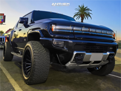 1 2025 Hummer Ev Pickup Gmc 3x Stock Stock Anthem Off Road Turbine Gloss Black