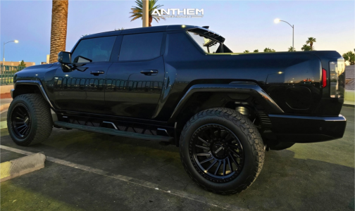 1 2025 Hummer Ev Pickup Gmc 3x Stock Stock Anthem Off Road Turbine Gloss Black
