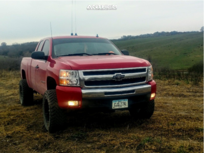 1 2011 Silverado 1500 Chevrolet Rough Country Suspension Lift 5in Anthem Enforcer Machined Accents