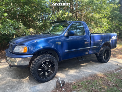 1998 Ford F-150 - 20x10 -24mm - Anthem Off-Road Equalizer - Leveling Kit & Body Lift - 33" x 12.5"