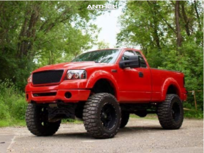 2005 Ford F-150 - 22x12 -44mm - Anthem Off-Road Aviator - Suspension Lift 6" & Body 3" - 40" x 15.5"