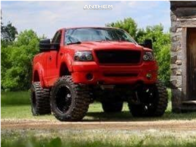 1 2005 F 150 Ford Custom Suspension Lift 6in Body 3in Anthem Aviator Matte Black