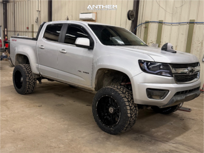 2020 Chevrolet Colorado - 20x12 -44mm - Anthem Off-Road Equalizer - Suspension Lift 6" - 33" x 12.5"