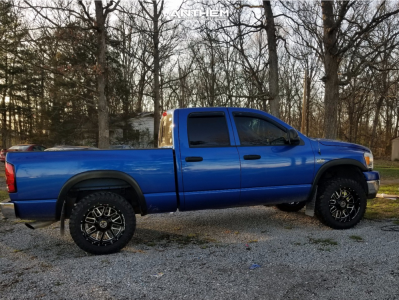 2008 Dodge Ram 1500 - 20x10 -25mm - Anthem Off-Road Gunner - Leveling Kit - 33" x 12.5"