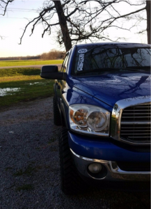 1 2008 Ram 1500 Dodge Hell Bent Steel Leveling Kit Anthem Gunner Black Milled