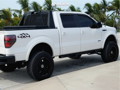 1 2011 F 150 Ford Rough Country Suspension Lift 6in Anthem Enforcer Black