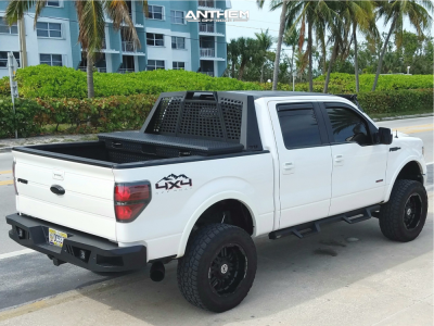 1 2011 F 150 Ford Rough Country Suspension Lift 6in Anthem Enforcer Black