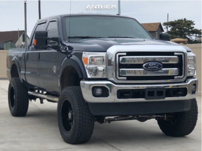 1 2015 F 250 Super Duty Ford Rough Country Suspension Lift 6in Anthem A751 Black