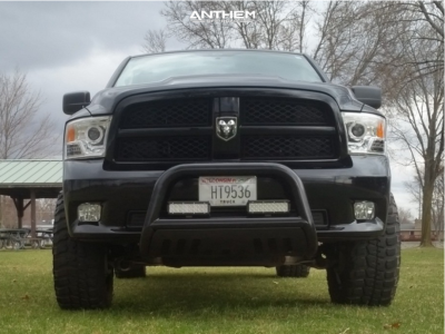 1 2012 1500 Ram Rough Country Leveling Kit Body Lift Anthem Commander Black