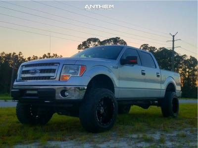 2013 Ford F-150 - 20x12 -44mm - Anthem Off-Road Equalizer - Suspension Lift 6" - 35" x 12.5"