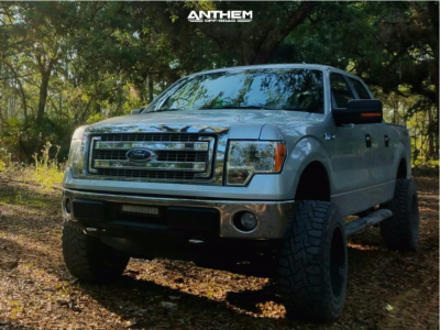 1 2013 F 150 Ford Rough Country Suspension Lift 6in Anthem A751 Black