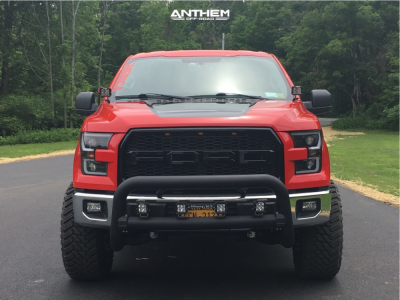 1 2015 F 150 Ford Readylift Suspension Lift 35in Anthem Defender Black