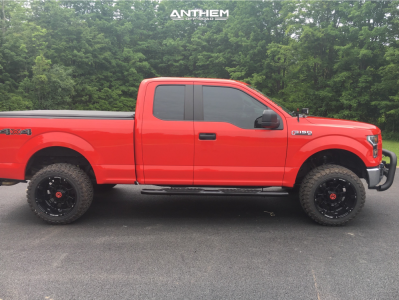 1 2015 F 150 Ford Readylift Suspension Lift 35in Anthem Defender Black