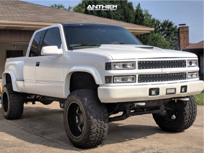 1 1997 K1500 Chevrolet Rough Country Suspension Lift 6in Anthem Commander Black