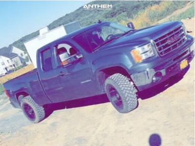 2013 GMC Sierra 1500 - 18x9 -12mm - Anthem Off-Road Enforcer - Leveling Kit - 285/65R18