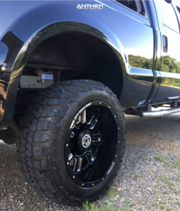 1 2002 F 350 Super Duty Ford Rough Country Leveling Kit Anthem Enforcer Black