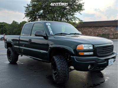 2003 GMC Sierra 2500 - 20x10 -24mm - Anthem Off-Road Defender - Body Lift 3" - 33" x 12.5"