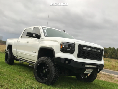 1 2015 Sierra 1500 Gmc Rough Country Suspension Lift 5in Anthem Instigator Black