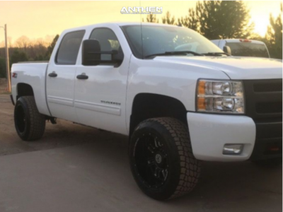2010 Chevrolet Silverado 1500 - 20x12 -44mm - Anthem Off-Road Enforcer - Suspension Lift 3.5" - 305/50R20