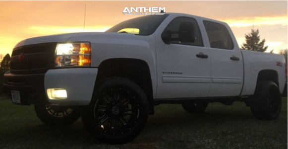1 2010 Silverado 1500 Chevrolet Rough Country Suspension Lift 35in Anthem Enforcer Machined Accents