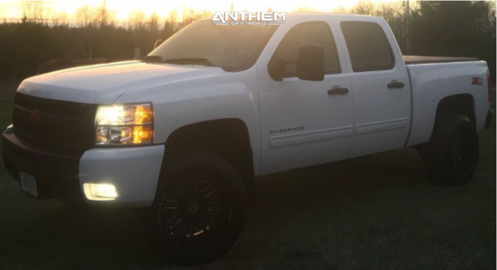 1 2010 Silverado 1500 Chevrolet Rough Country Suspension Lift 35in Anthem Enforcer Machined Accents