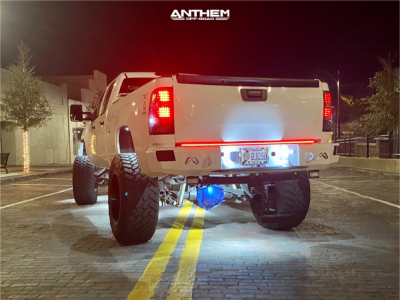 1 2008 Sierra 2500 Hd Gmc Fabtech Suspension Lift 8in Anthem Equalizer Black