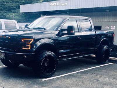 2015 Ford F-150 - 22x14 -76mm - Anthem Off-Road Equalizer - Suspension Lift 6" - 35" x 12.5"