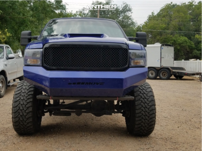 1 2003 F 350 Super Duty Ford Fabtech Suspension Lift 8in Anthem Equalizer Black