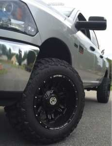 1 2012 2500 Ram Suspension Lift 3 Fuel America Black Super Aggressive 3 5