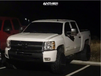 2011 Chevrolet Silverado 1500 - 20x12 -44mm - Anthem Off-Road Equalizer - Suspension Lift 4.75" - 33" x 12.5"