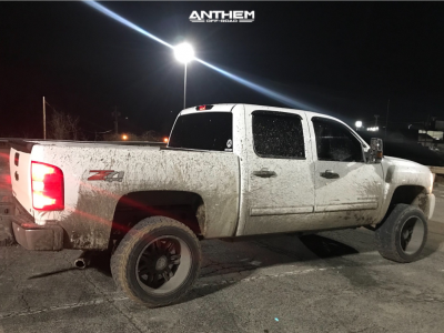 1 2011 Silverado 1500 Chevrolet Rough Country Suspension Lift 475in Anthem Equalizer Black