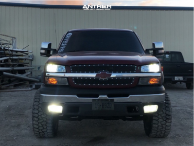 1 2005 Silverado 1500 Chevrolet Rough Country Suspension Lift 4in Anthem Commander Chrome