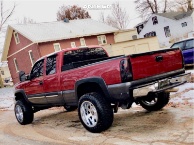 1 2005 Silverado 1500 Chevrolet Rough Country Suspension Lift 4in Anthem Commander Chrome
