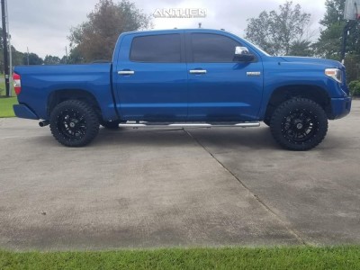 1 2018 Tundra Toyota Readylift Suspension Lift 3in Anthem Instigator Black