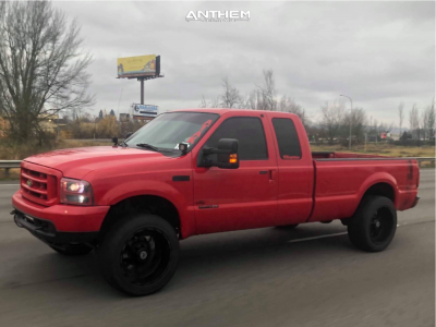 1 2004 F 250 Super Duty Ford Supreme Leveling Kit Anthem Instigator Black