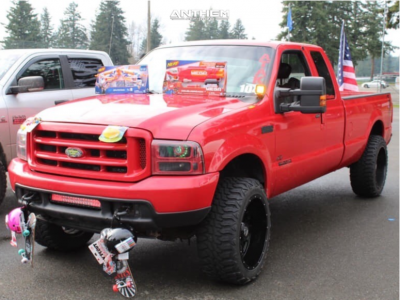 1 2004 F 250 Super Duty Ford Supreme Leveling Kit Anthem Instigator Black