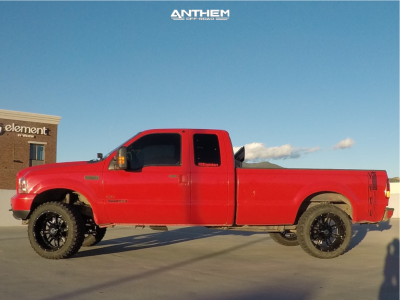 1 2004 F 250 Super Duty Ford Supreme Leveling Kit Anthem Instigator Black