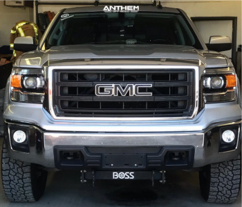 1 2015 Sierra 1500 Gmc Motofab Leveling Kit Anthem Instigator Black Machined