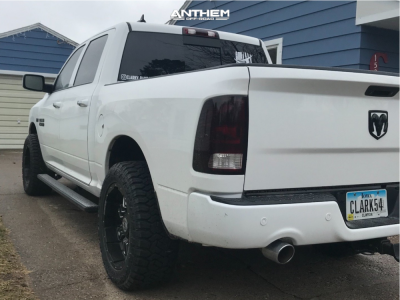 1 2016 1500 Ram Supreme Leveling Kit Anthem Enforcer Black Milled