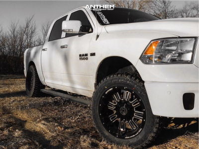 1 2016 1500 Ram Supreme Leveling Kit Anthem Enforcer Black Milled