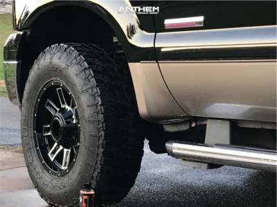 1 2005 F 250 Super Duty Ford Supreme Leveling Kit Anthem Instigator Machined Black